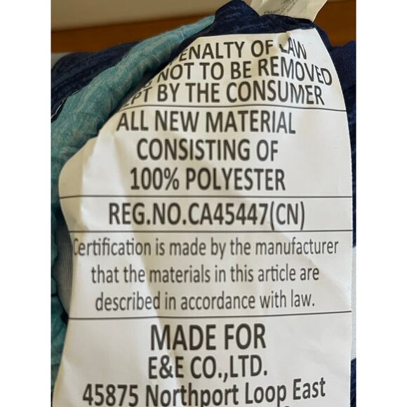 New moonbeams Twin Comforter Set - 5 Piece Stripes - Picture 6 of 7